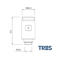 MEDIDAS TRES VALVULA DE VACIADO LEX MAX 913478908